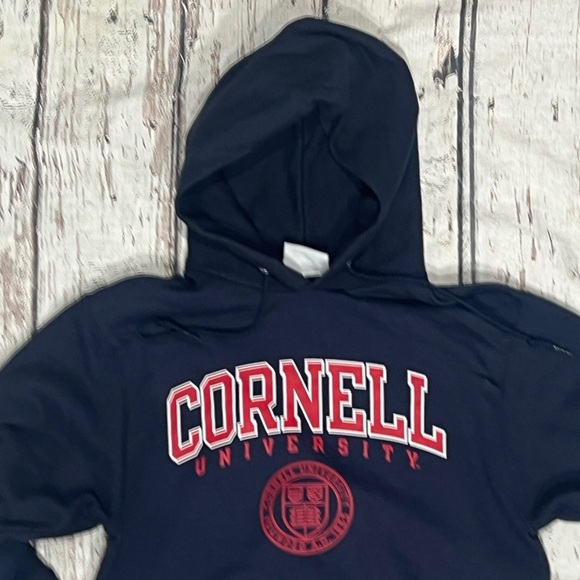 Cornell University Big Red Ivy League Collegiate Champion Blue Sweatshirt - Picture 3 of 5